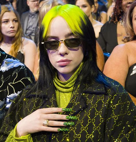 billie eilish gucci nails|billie eilish nail stickers.